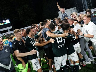 Jablonec oslavuje postup.