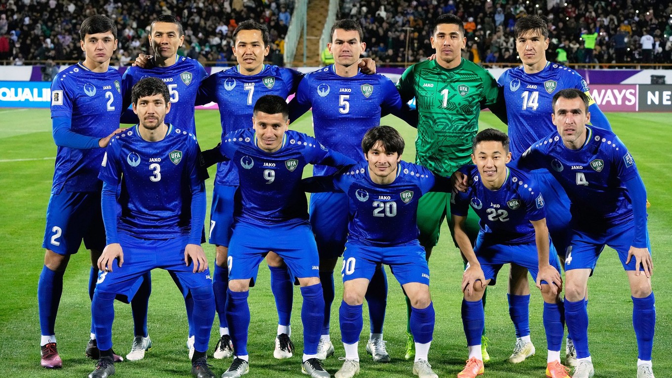 Futbalisti Uzbekistanu