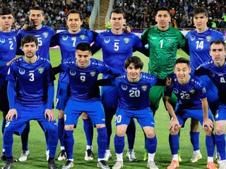 Futbalisti Uzbekistanu