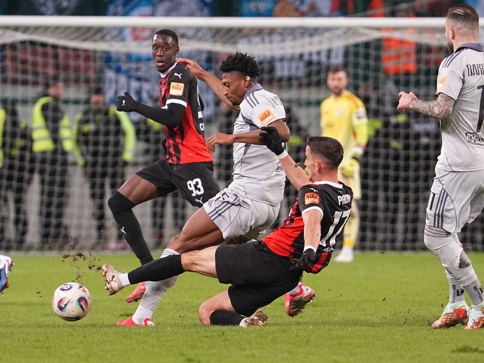 Fotka zo zápasu Trnava - Slovan.