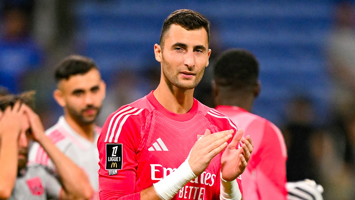 Dominik Greif v drese Lyonu. 