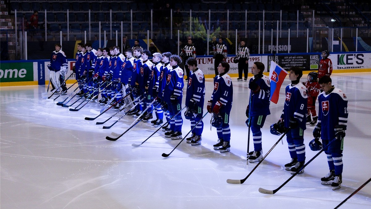 Slovenskí hokejisti do 20 rokov