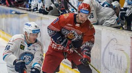 Ben Betker (vpravo) počas pôsobenia vo Zvolene. 