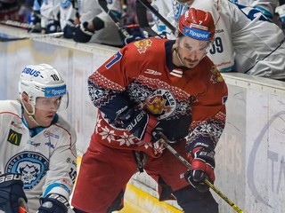 Ben Betker (vpravo) počas pôsobenia vo Zvolene. 