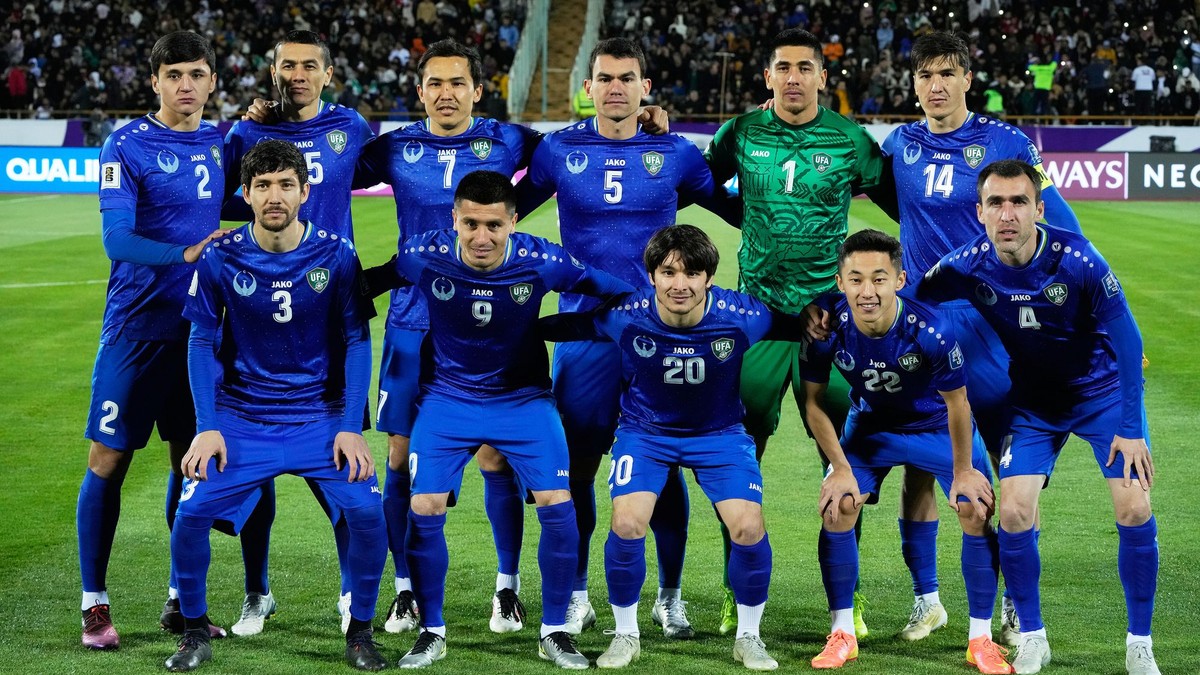 Futbalisti Uzbekistanu.