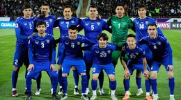 Futbalisti Uzbekistanu.