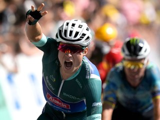 Jasper Philipsen na Tour de France 2023.