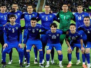 Futbalisti Uzbekistanu.