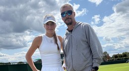 Laura Masaryková a jej tréner Juraj Dulík