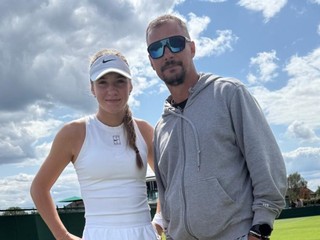 Laura Masaryková a jej tréner Juraj Dulík