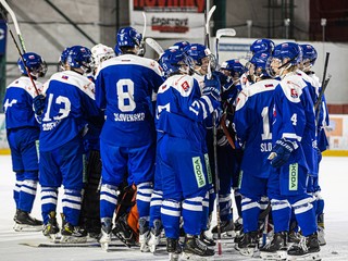 Slovenskí hokejisti do 16 rokov. 