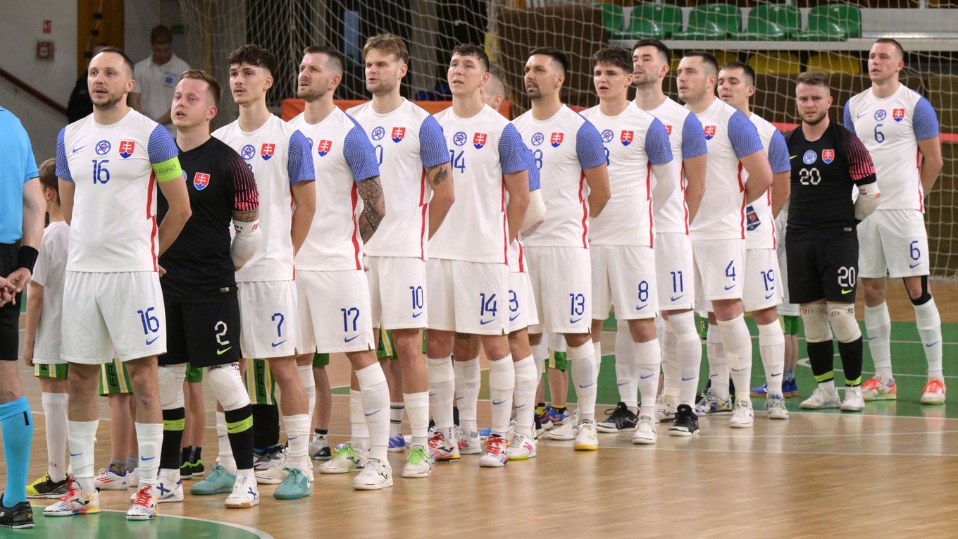 Slovenská futsalová reprezentácia.