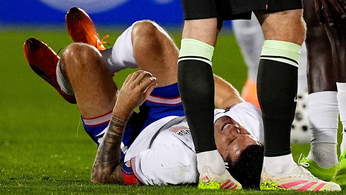 Zranený Chrisitan Pulisic