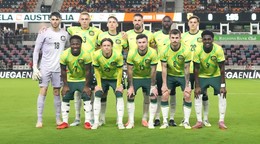 Futbalisti Austrálie.