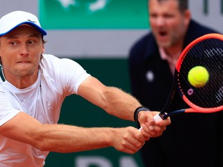 Jozef Kovalík na Roland Garros 2024.