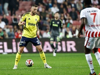 Milan Škriniar v zápase proti Samsunsporu.