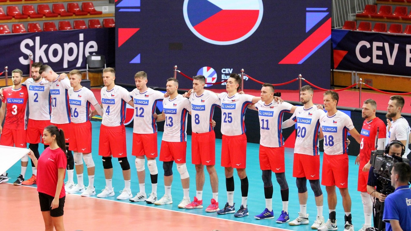 Českí reprezentanti na ME vo volejbale 2023.