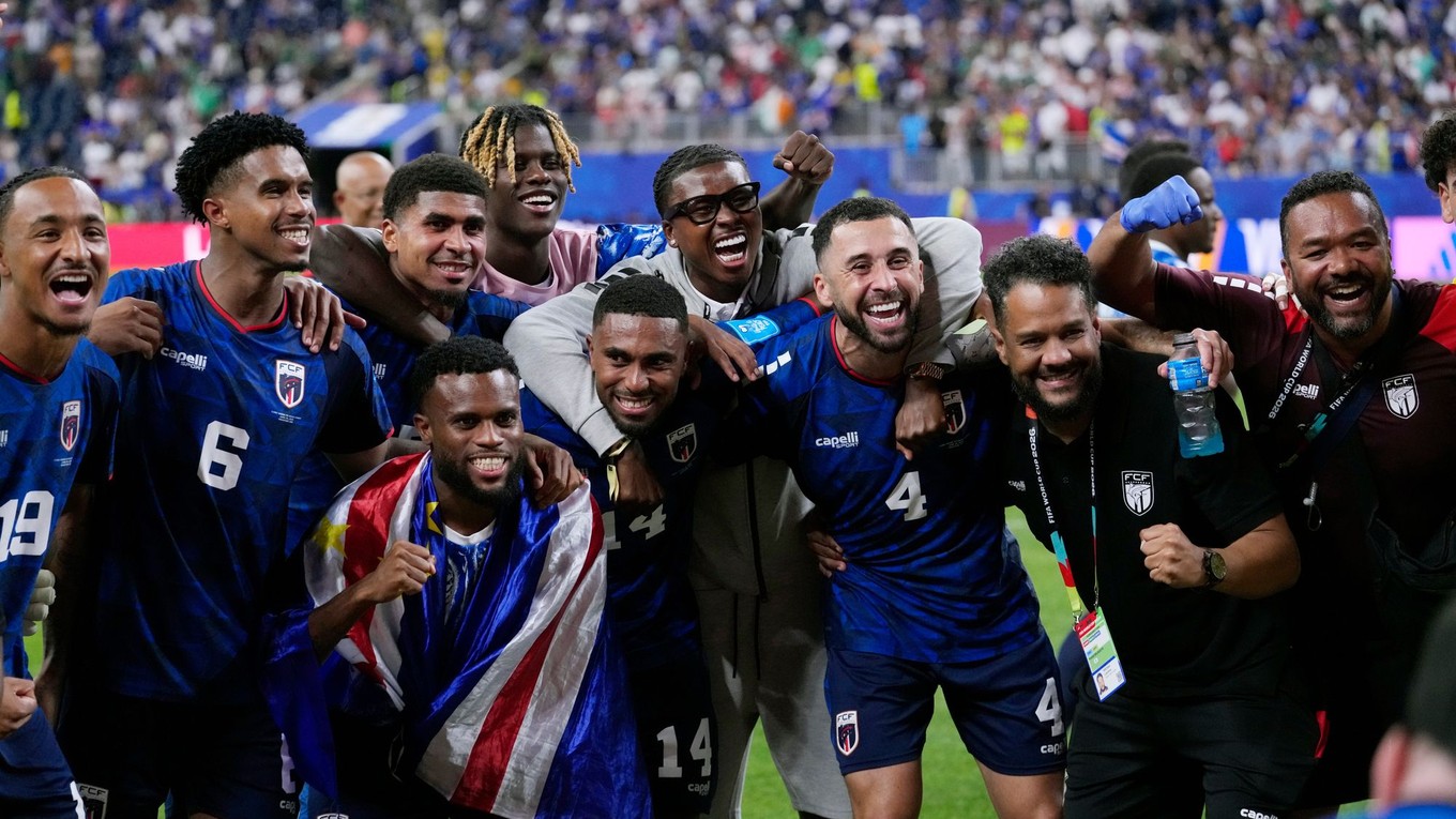 Futbalisti Kapverd oslavujú postup na MS 2026.