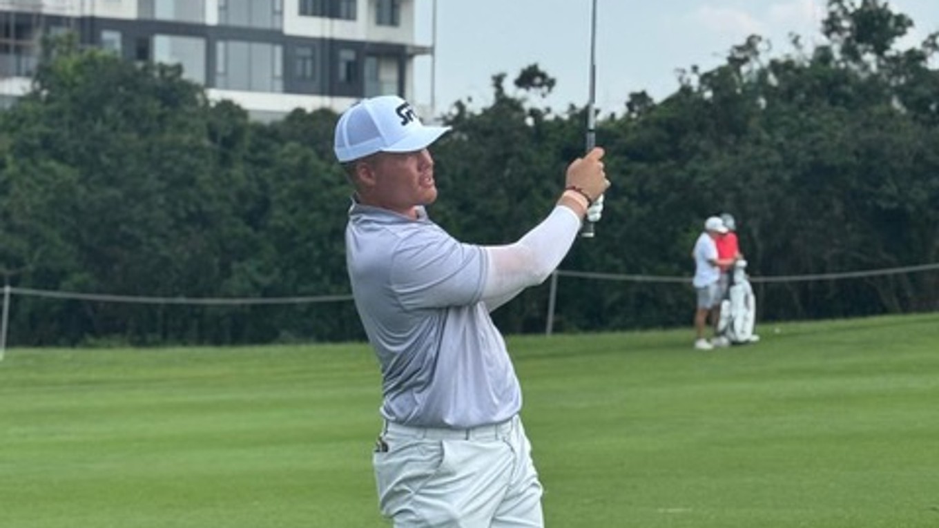 Slovenský golfista Teddy Teťák.