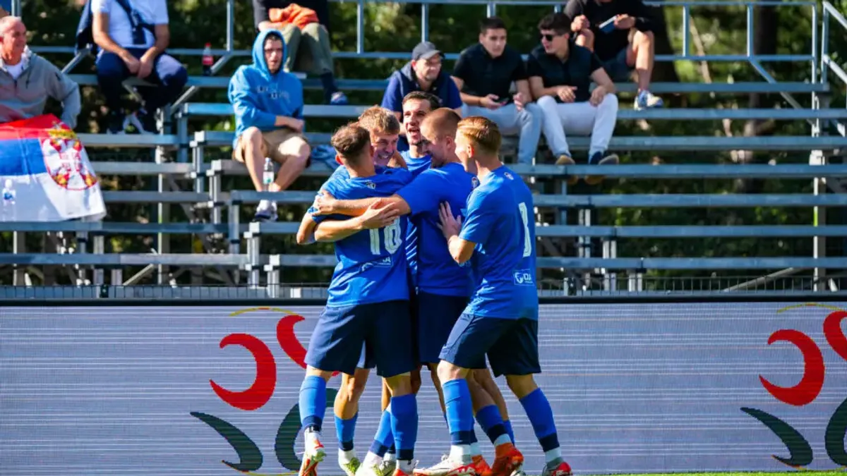 Slovenskí reprezentanti v malom futbale do 23 rokov na MS v Chorvátsku.