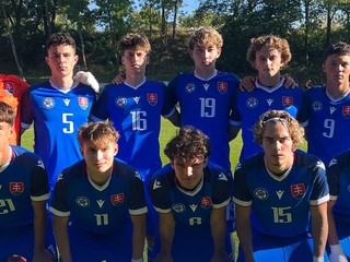 Slovenskí futbalisti do 18 rokov