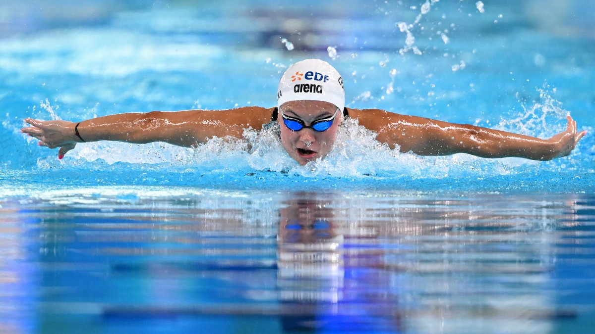 Slovenská plavkyňa Tamara Potocká na ME v plávaní 2026.