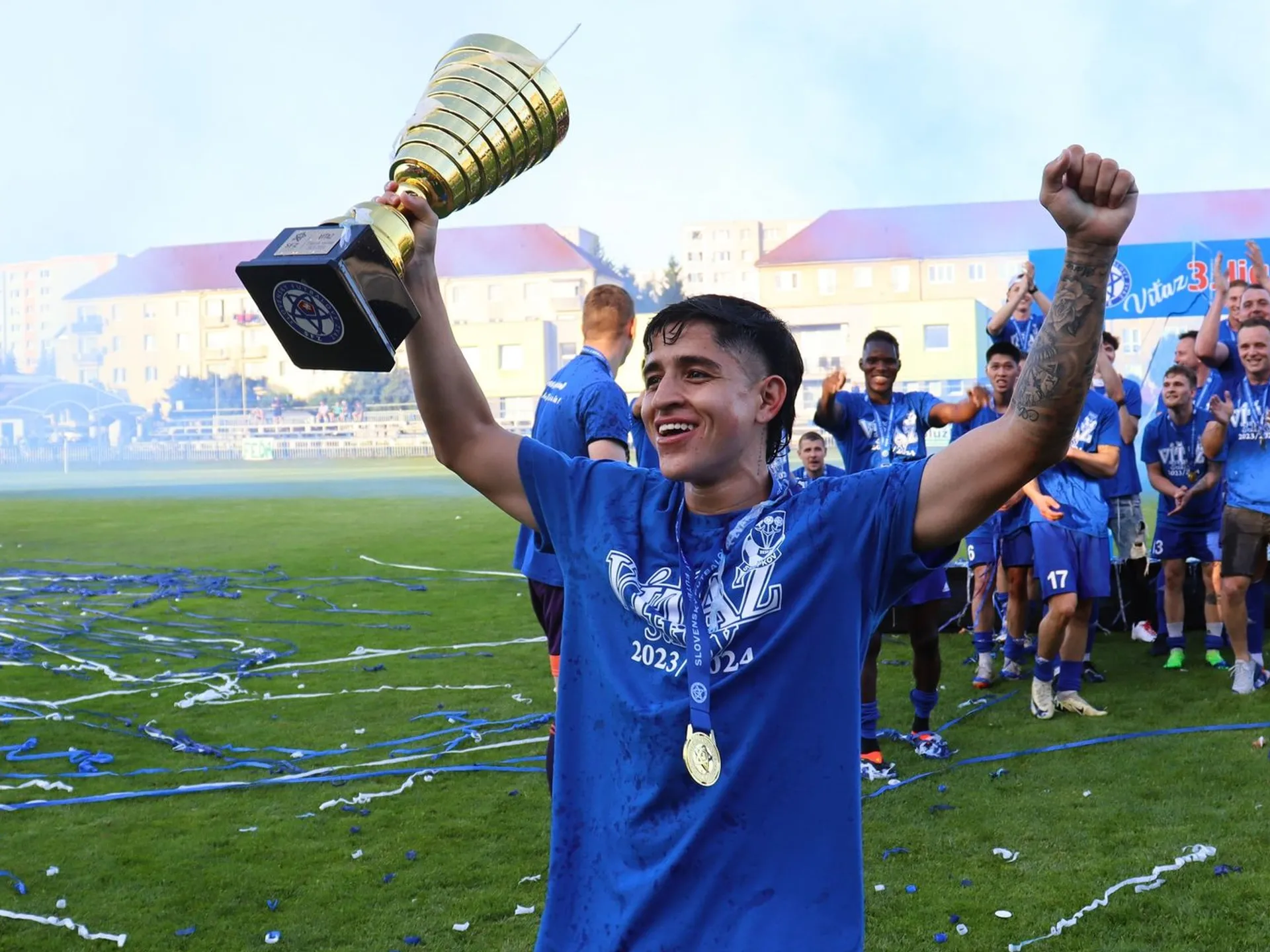 Kolumbijský legionár Jhonatan García Araque je už na Slovensku udomácnený. 