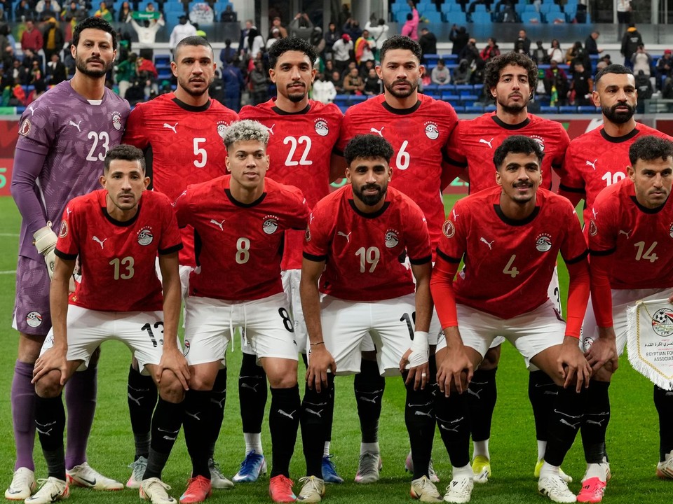 Futbalisti Egypta.