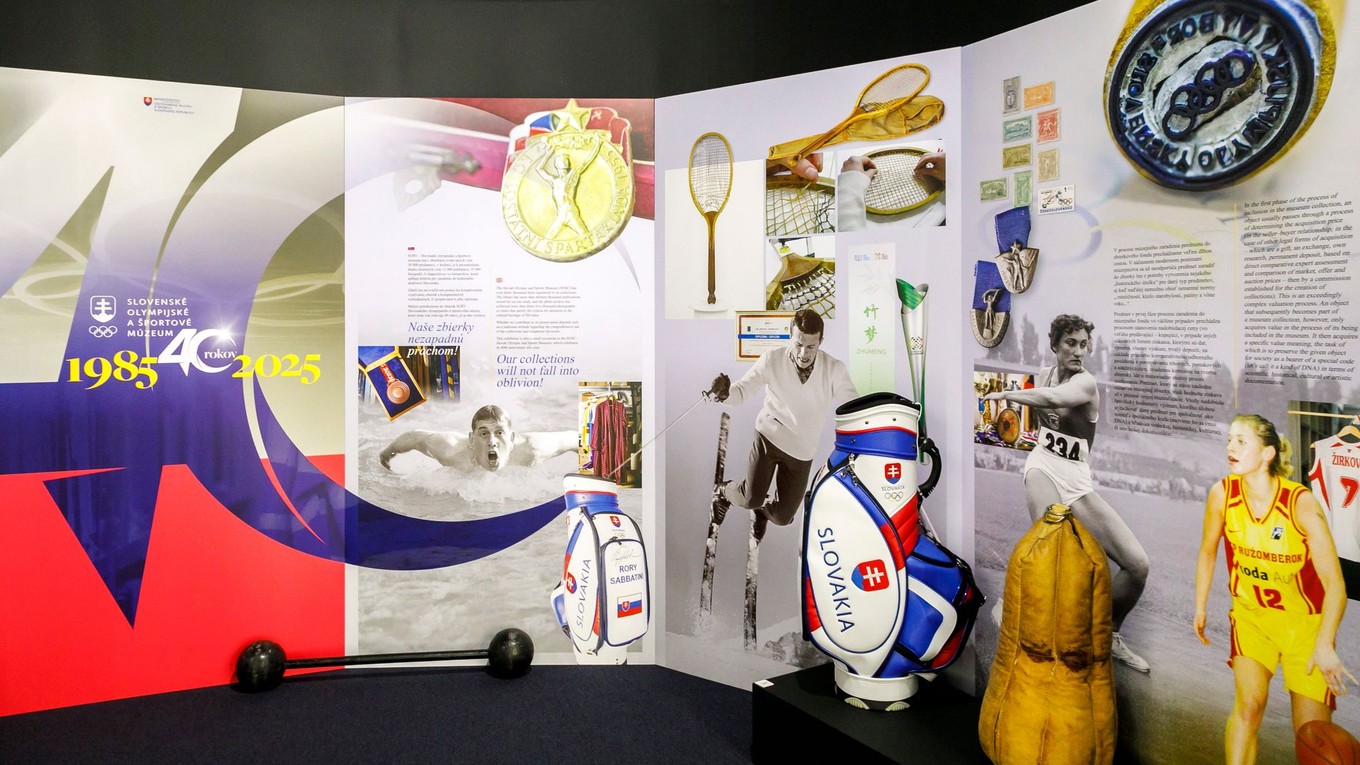 Snímka z otvorenia výstavy Naše zbierky nezapadnú prachom. 