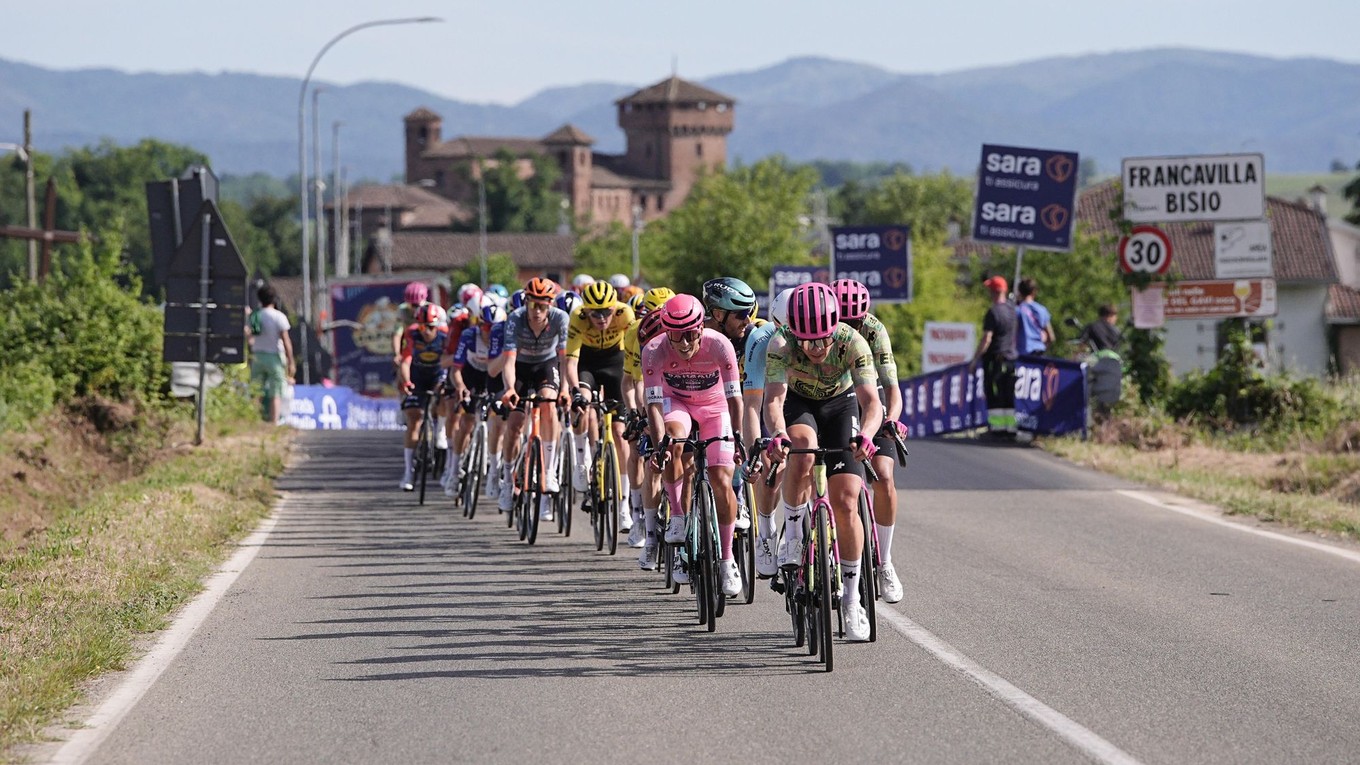 ONLINE: 13. etapa na Giro d'Italia 2026 dnes LIVE