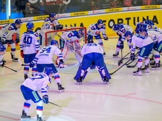 Slovenskí hokejoví reprezentanti pred Vianočným Kaufland Cupom v hokeji Slovensko - Lotyšsko.