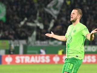 Na snímke slovenský futbalista Denis Vavro z Wolfsburgu.