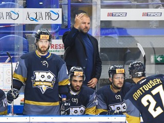 Hokejisti HC Slovan Bratislava.