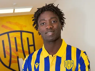 Abdoulaye Gueye v drese DAC Dunajská Streda.