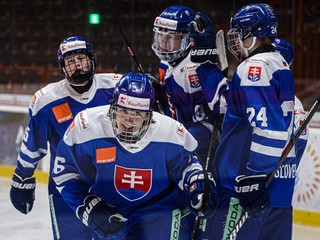 Slovenskí hokejisti do 18 rokov. 