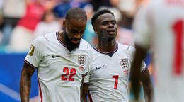 Ivan Toney a Bukayo Saka.