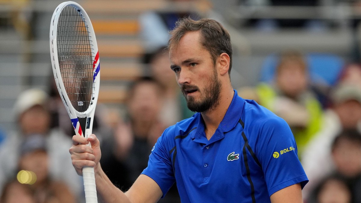 Ruský tenista Daniil Medvedev