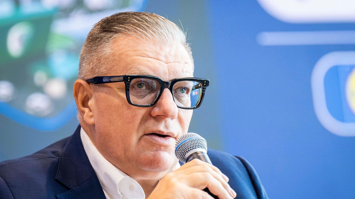 Prezident SFZ Ján Kováčik.