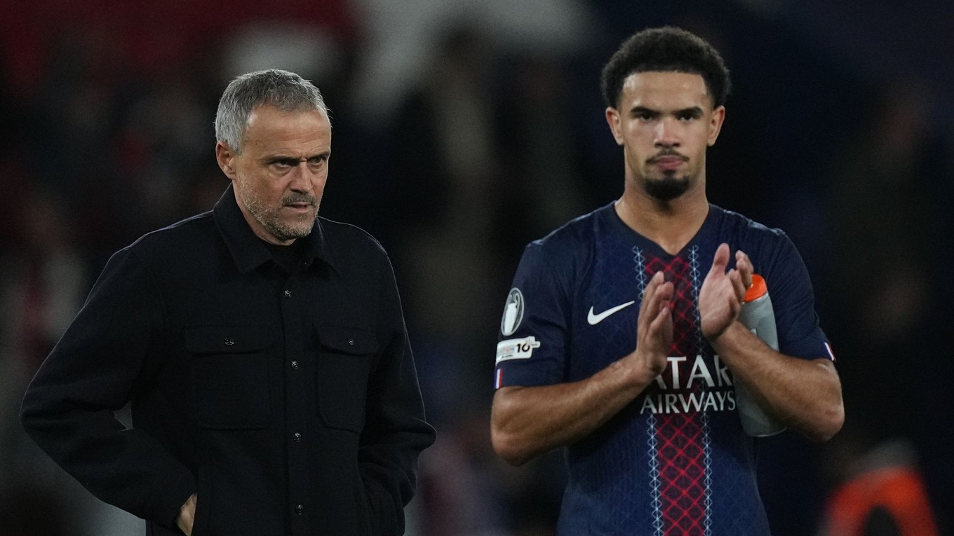 Luis Enrique a Warren Zaire-Emery 