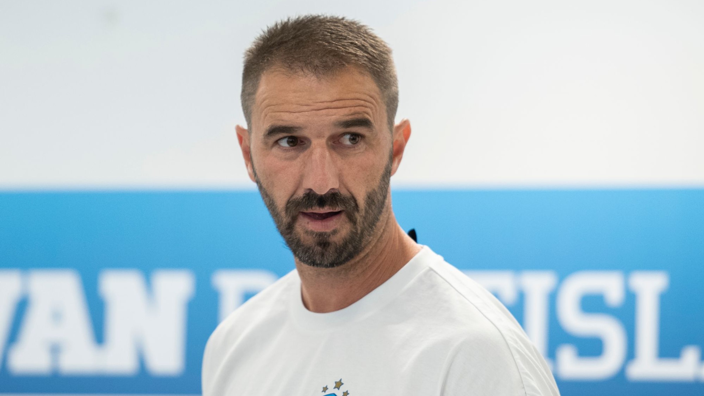 Martin Ševela v roku 2019 ako tréner ŠK Slovan Bratislava.