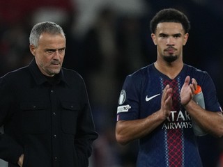 Luis Enrique a Warren Zaire-Emery 