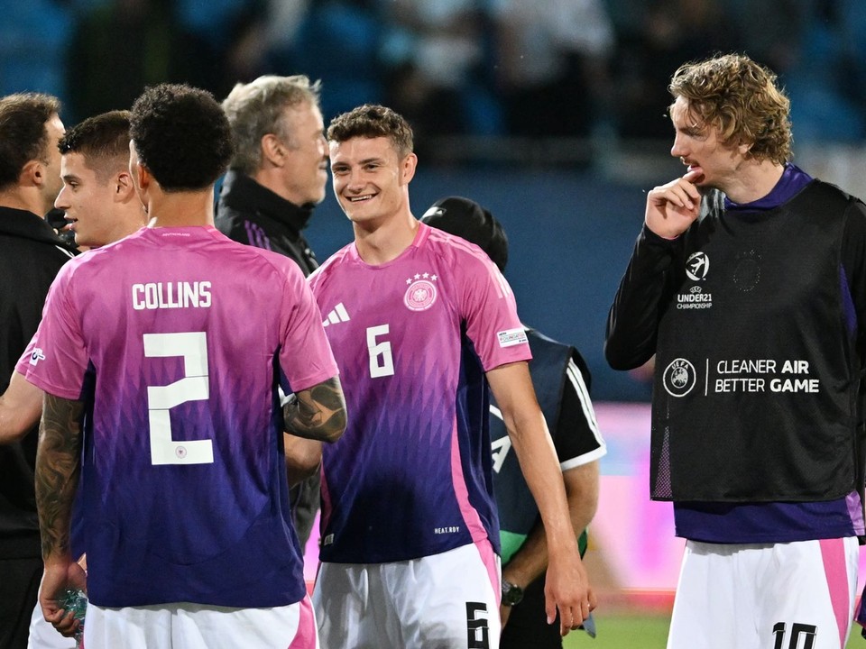 Futbalisti Nemecka na majstrovstvách Európy hráčov do 21 rokov.