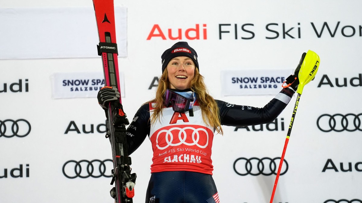 Mikaela Shiffrinová. 