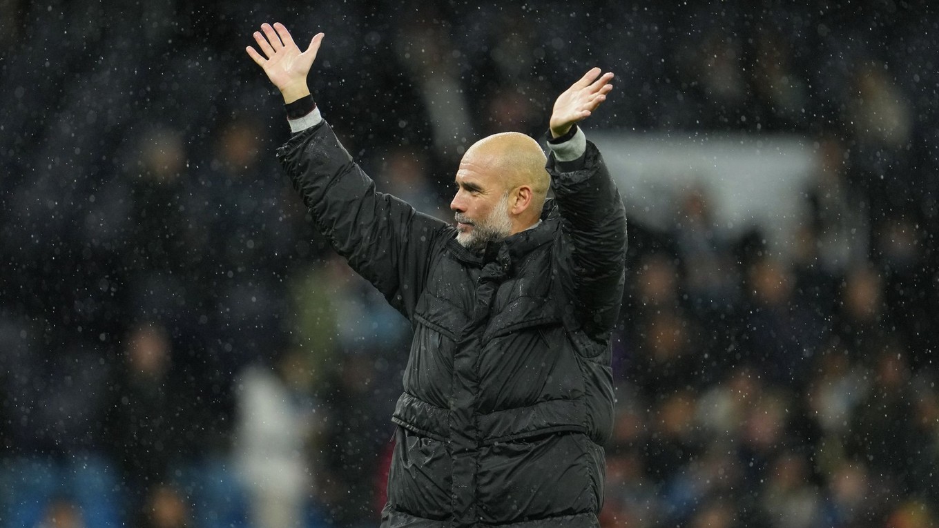 Pep Guardiola po zápase Anglického ligového pohára.