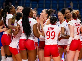 Francúzske volejbalistky.