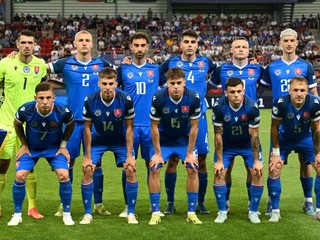 Základná jedenástka Slovenska pred zápasom Slovensko - Taliansko.