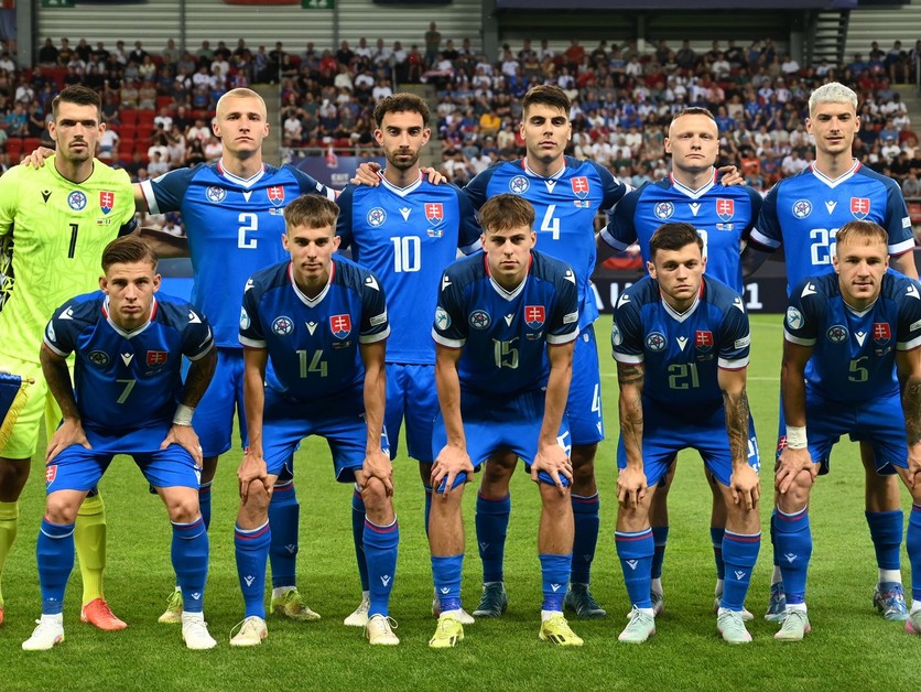 Základná jedenástka Slovenska pred zápasom Slovensko - Taliansko.