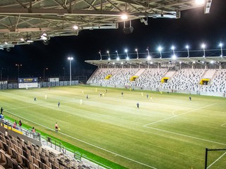 Košická futbalová aréna.