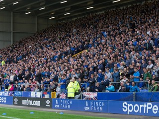 Fanúšikovia FC Everton.