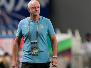 Tréner futbalistov Austrálie Graham Arnold. 